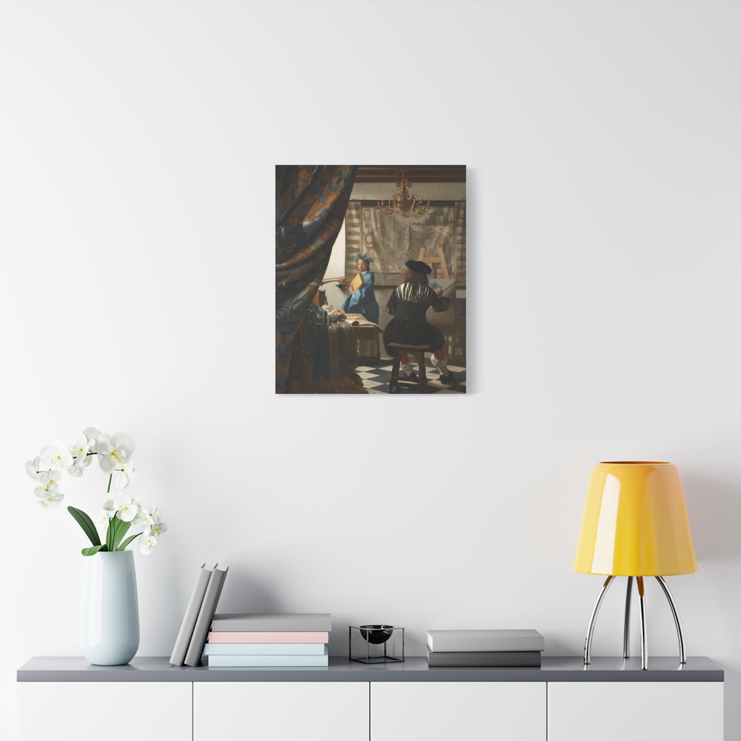 The Art of Painting Canvas Print