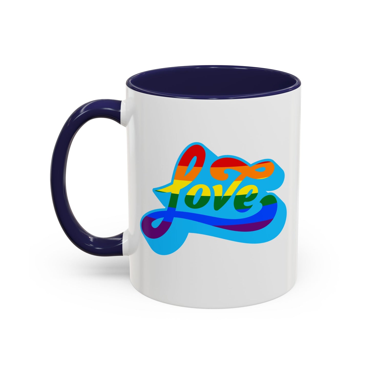 LGBT Love Pride Flag Mug