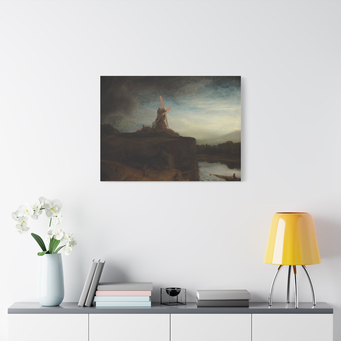 The Mill Canvas Print