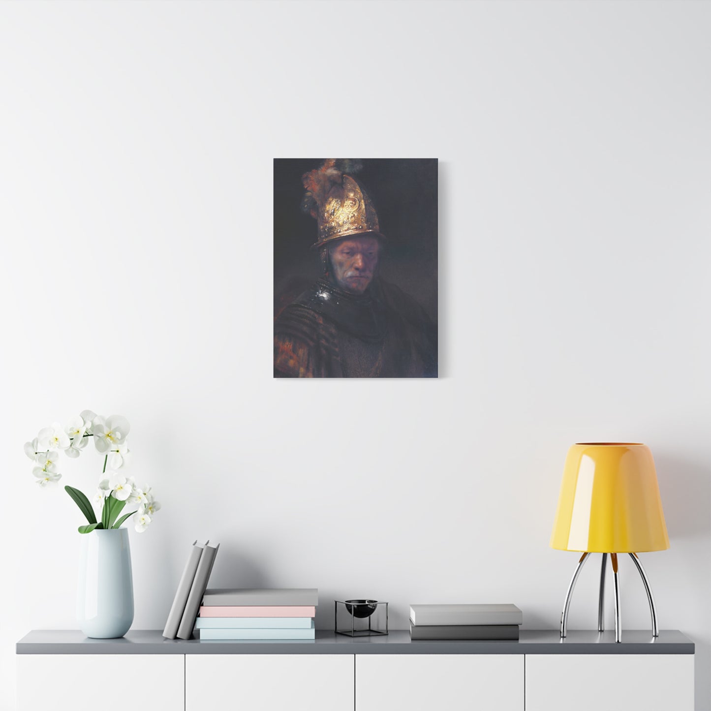 The Man with the Golden Helmet Canvas Print