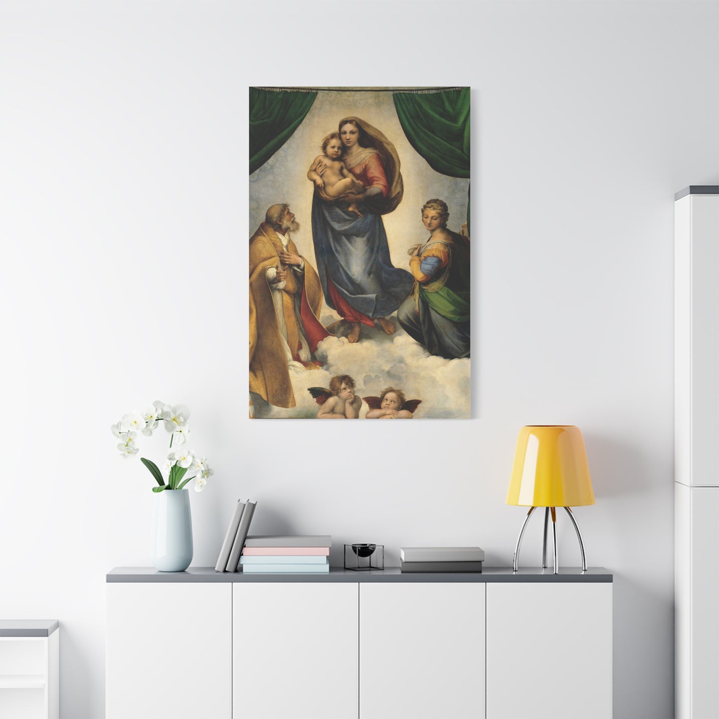 Sistine Madonna Canvas Print