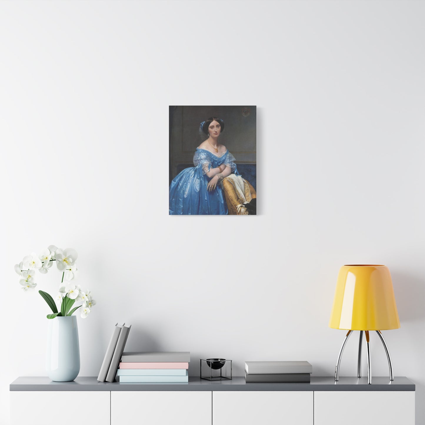 The Princesse de Broglie Canvas Print
