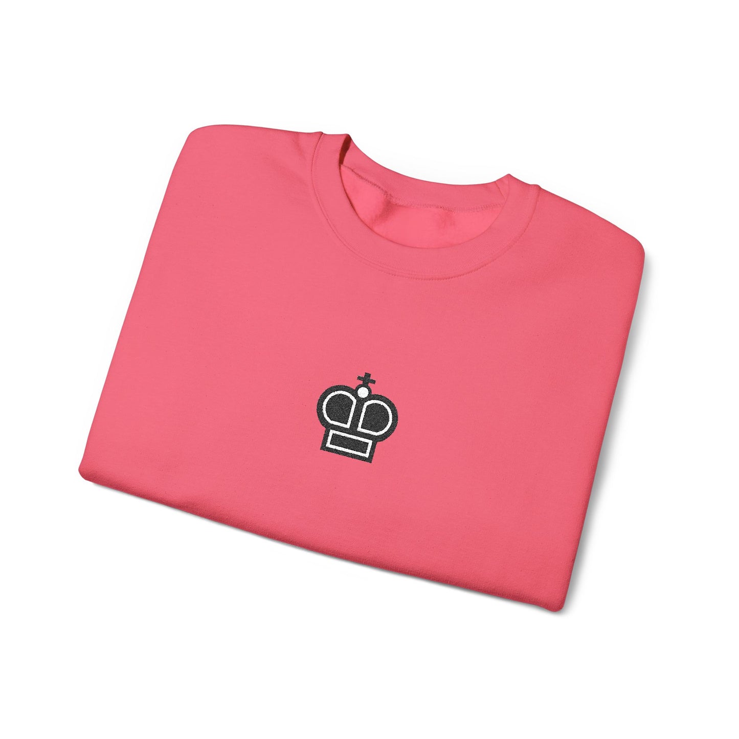 Black King Embroidered Sweatshirt