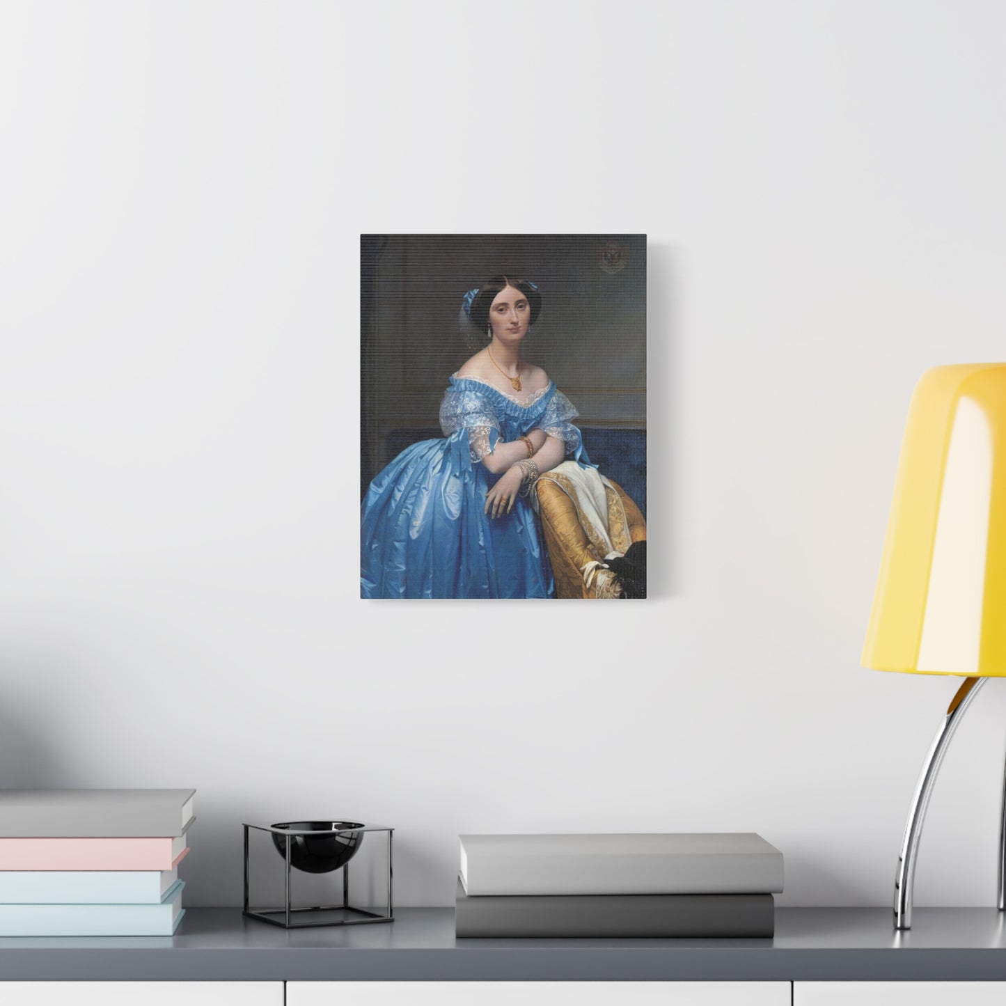 The Princesse de Broglie Canvas Print
