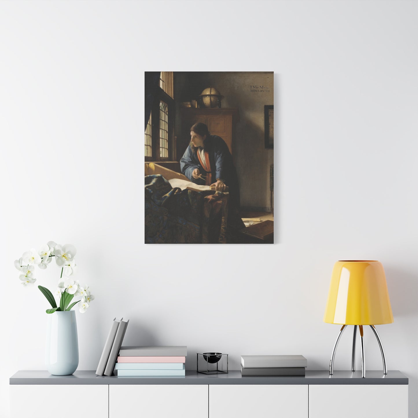 The Geographer Canvas Print