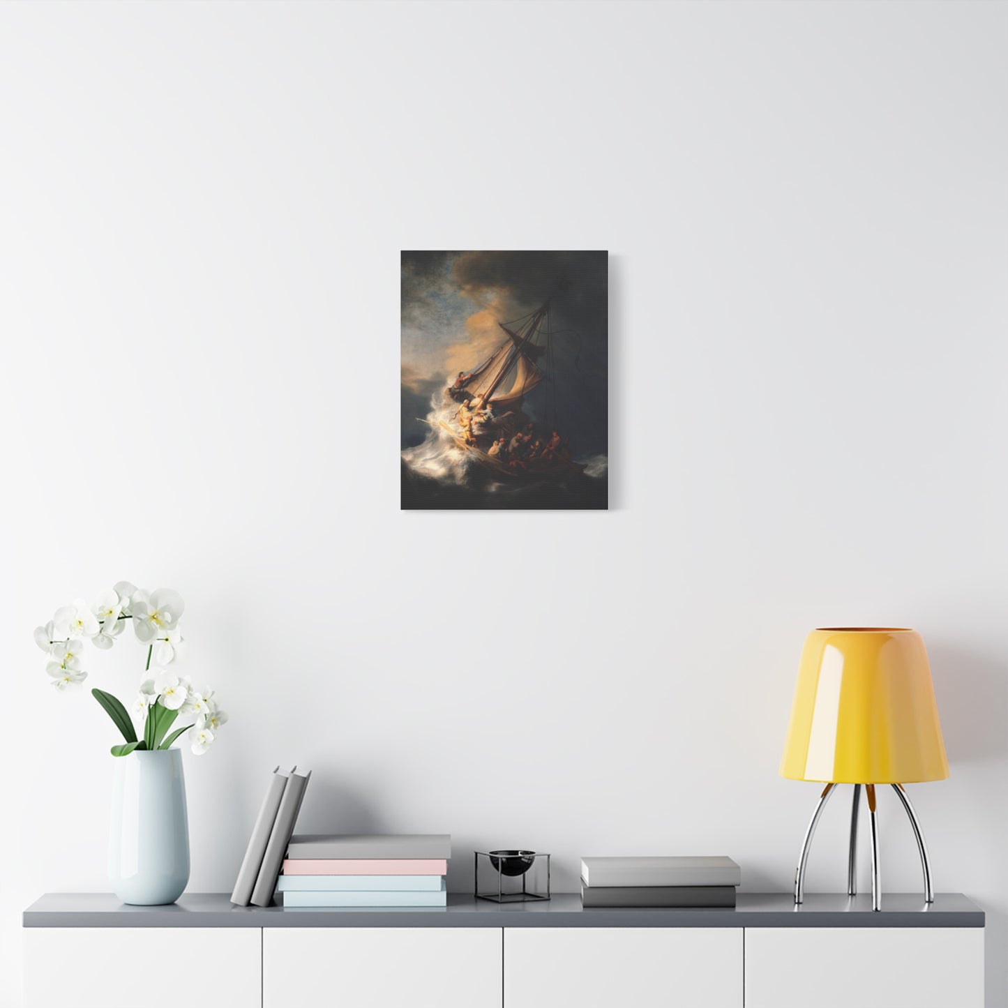 Storm on the Sea of Galilee Canvas Print