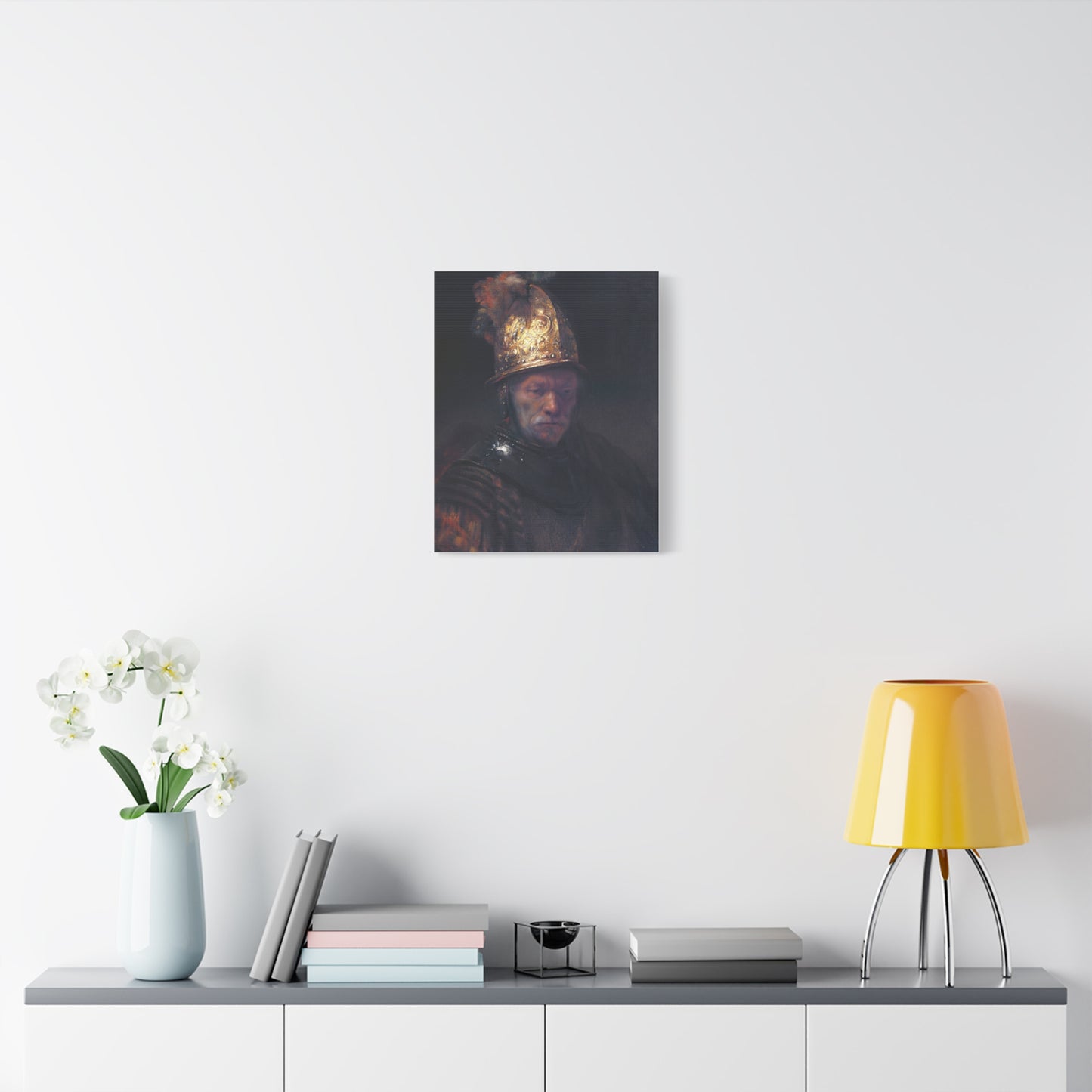 The Man with the Golden Helmet Canvas Print
