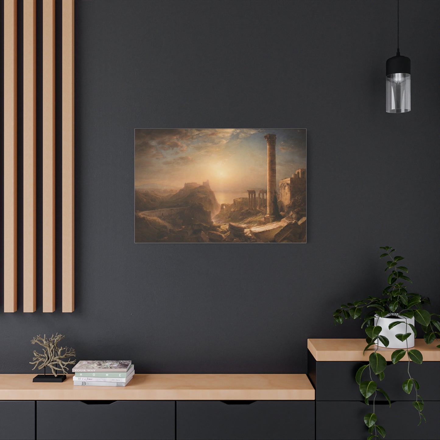 Syria by the Sea Canvas Print