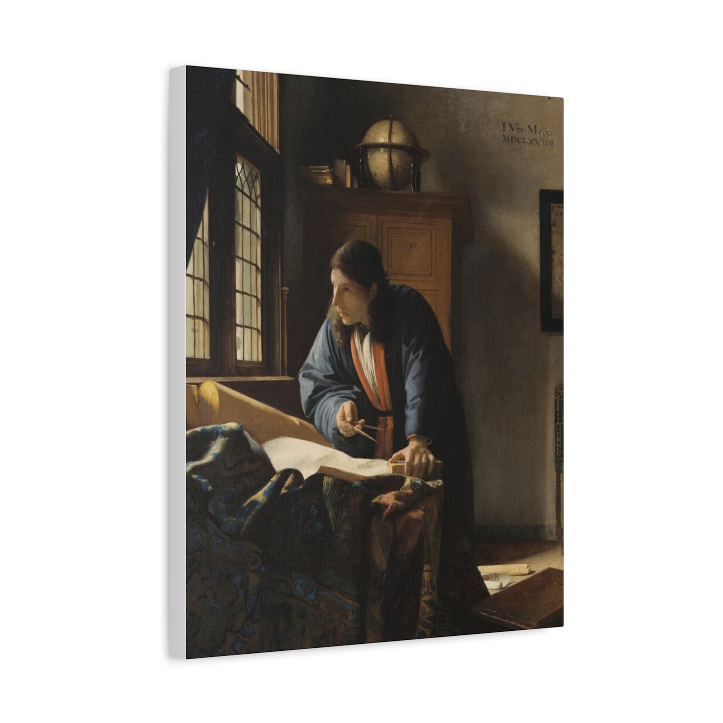The Geographer Canvas Print