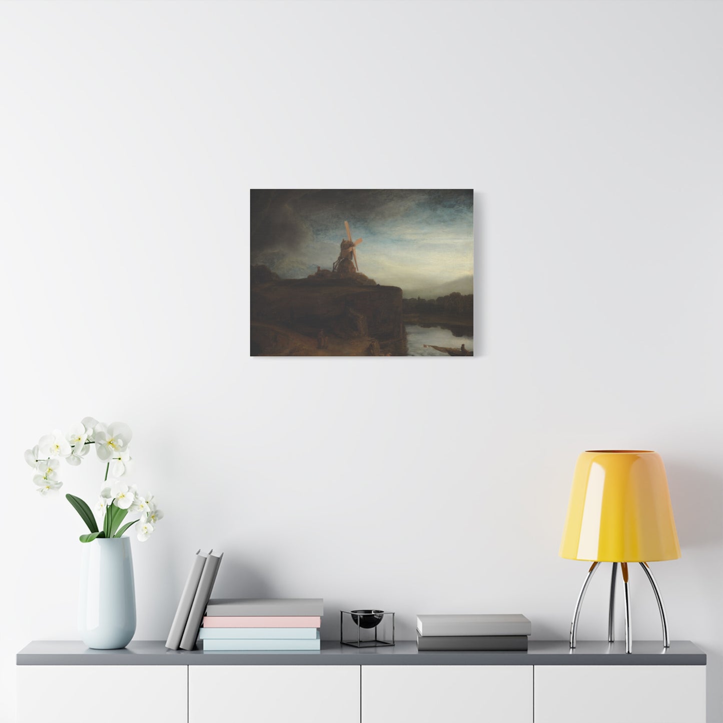 The Mill Canvas Print