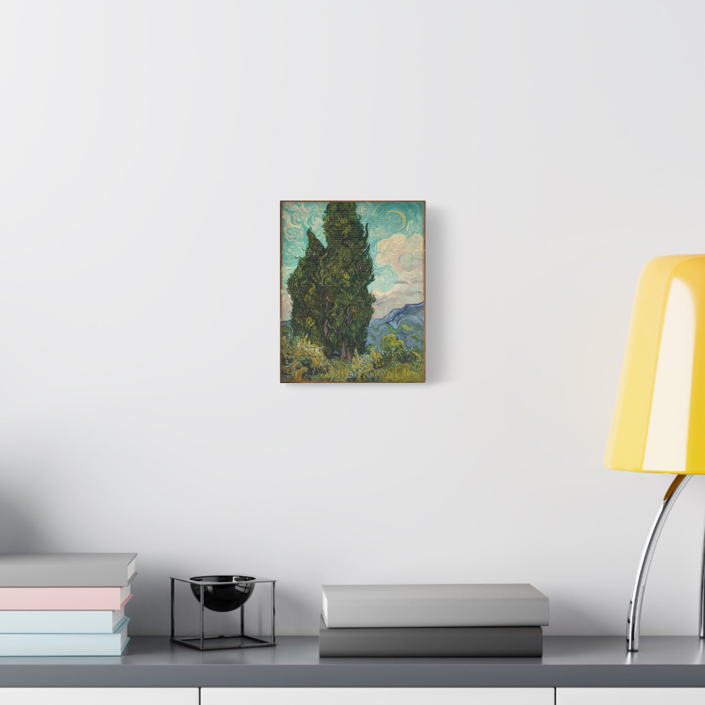 Cypresses Canvas Print