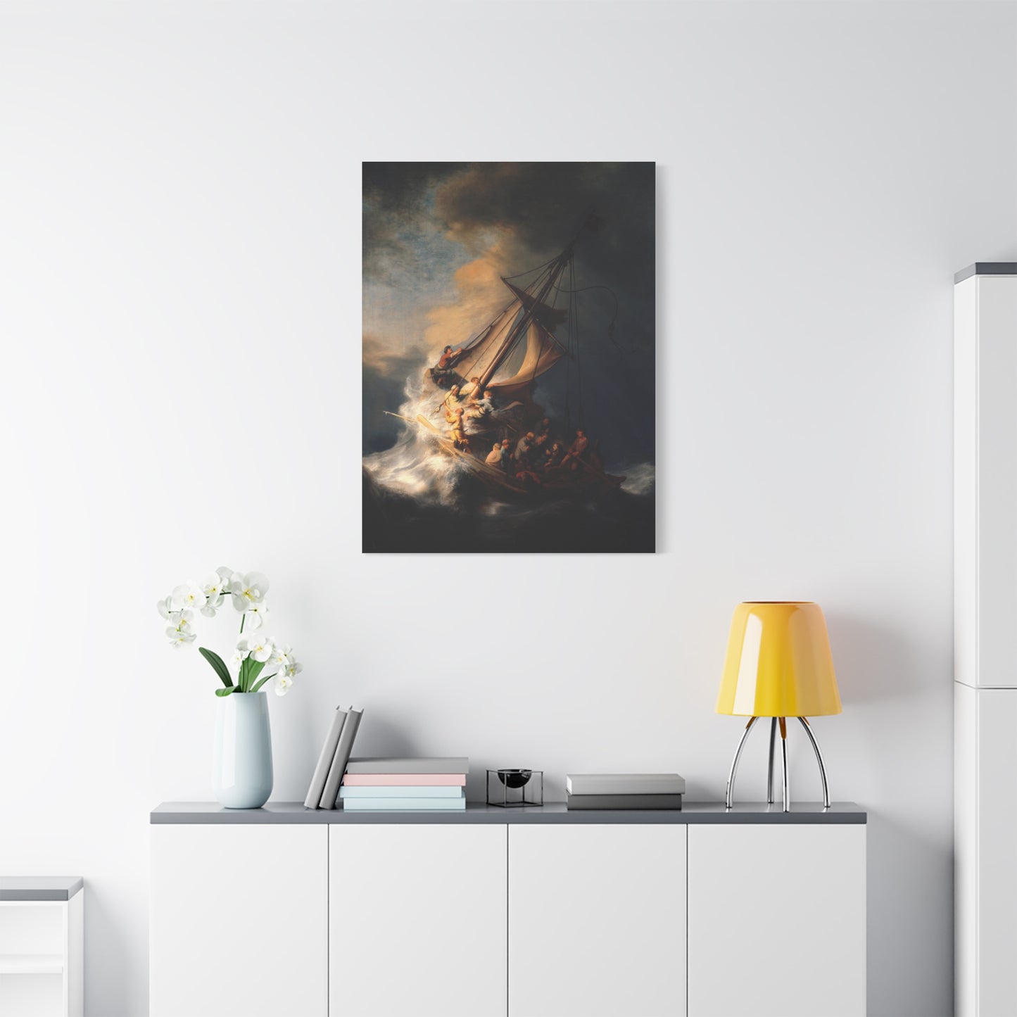 Storm on the Sea of Galilee Canvas Print
