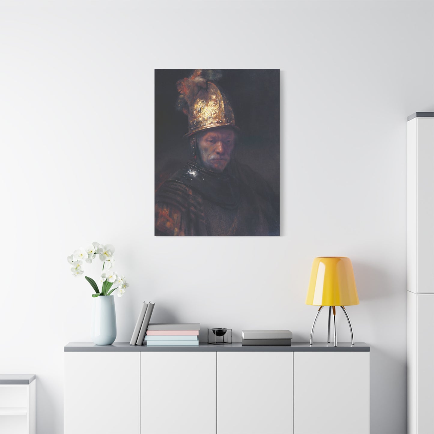 The Man with the Golden Helmet Canvas Print