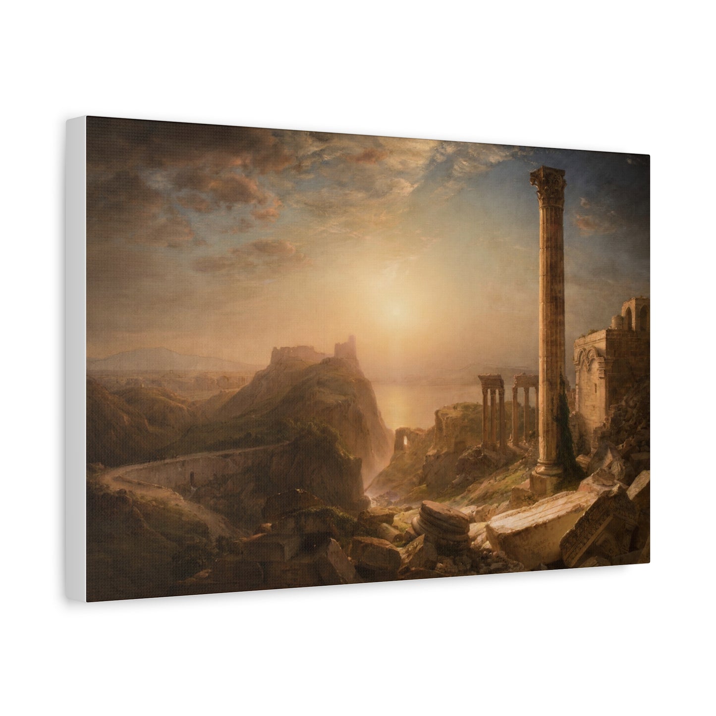 Syria by the Sea Canvas Print