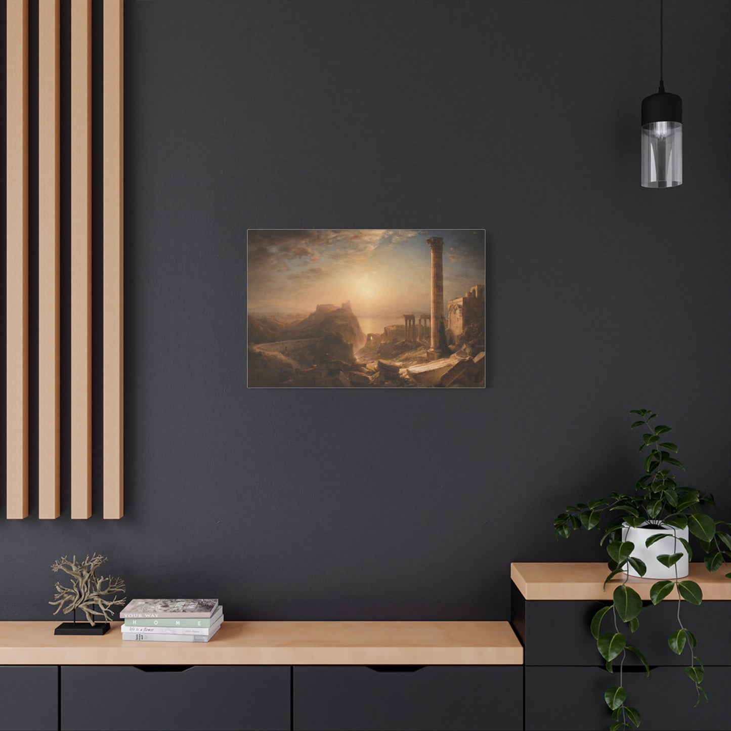 Syria by the Sea Canvas Print