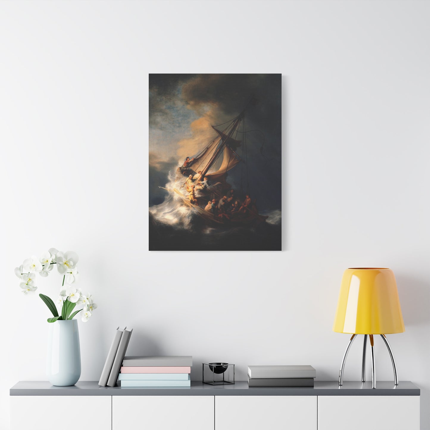 Storm on the Sea of Galilee Canvas Print