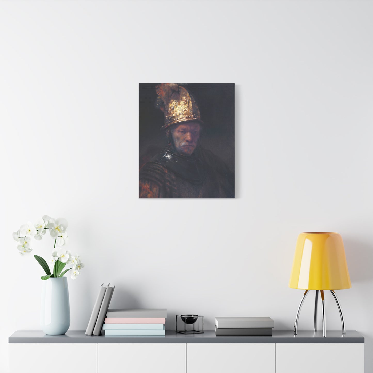 The Man with the Golden Helmet Canvas Print