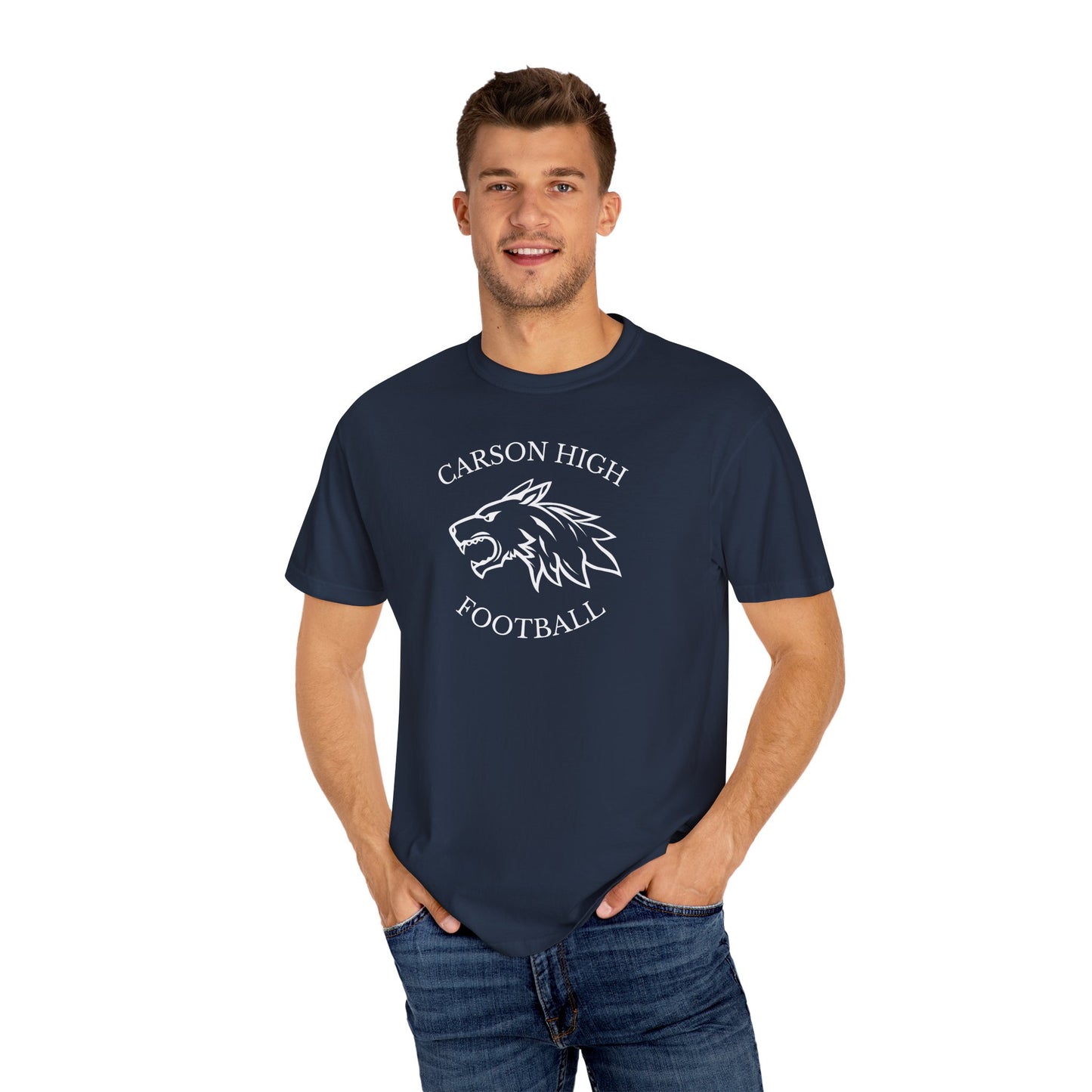 Carson High Football Wolf T-shirt