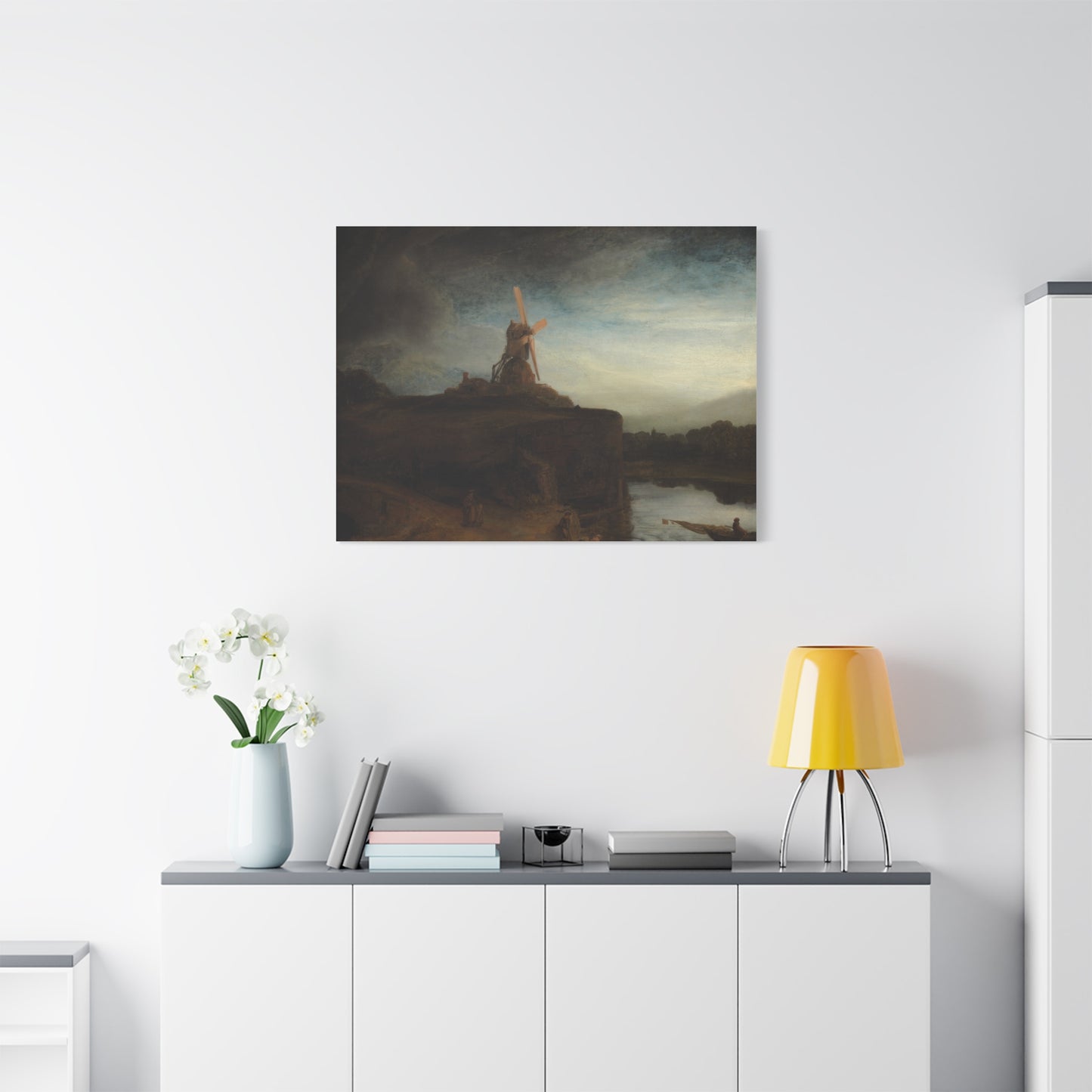 The Mill Canvas Print