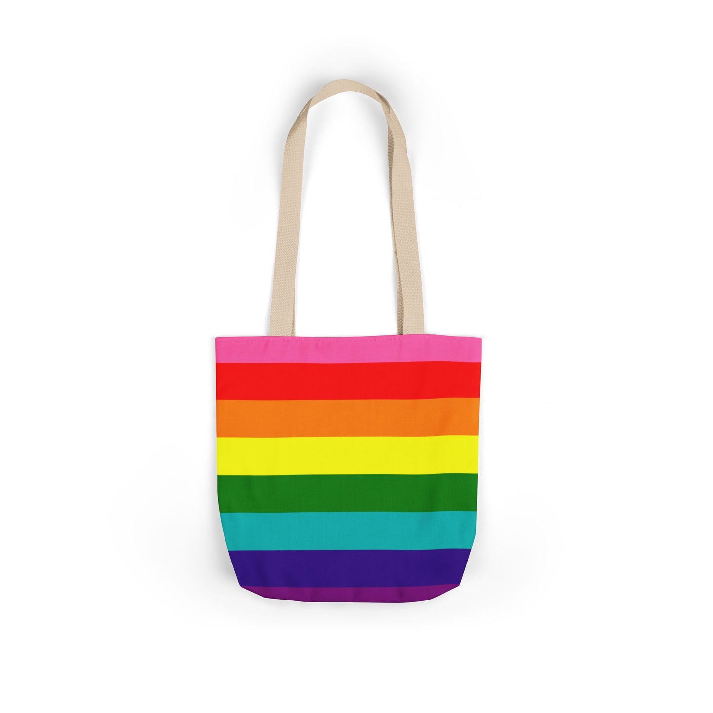 Retro LGBT Gay Pride Flag Tote