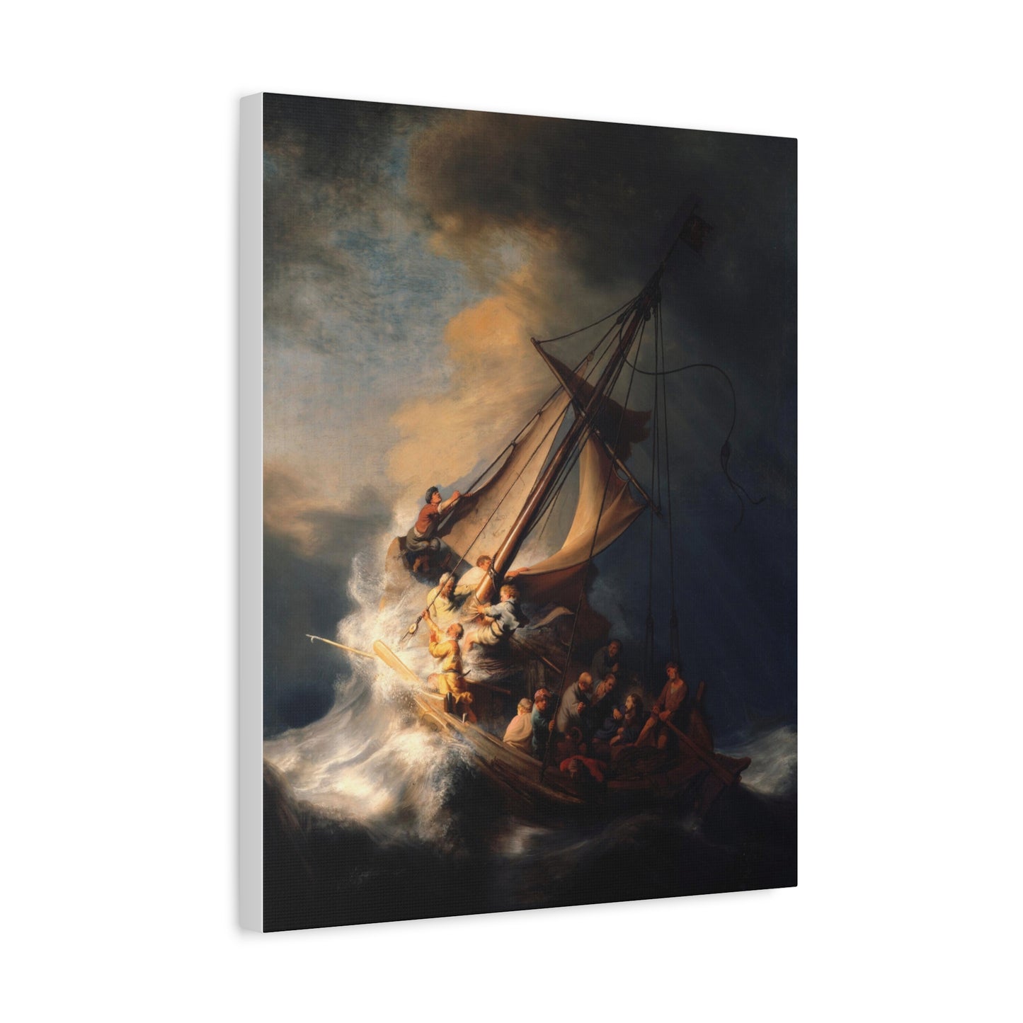 Storm on the Sea of Galilee Canvas Print