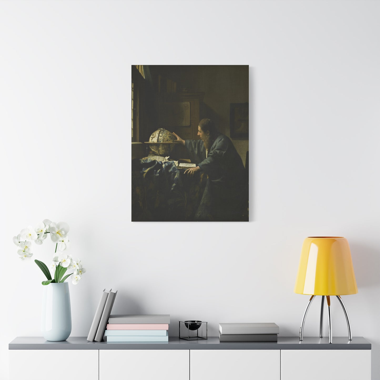 The Astronomer Canvas Print