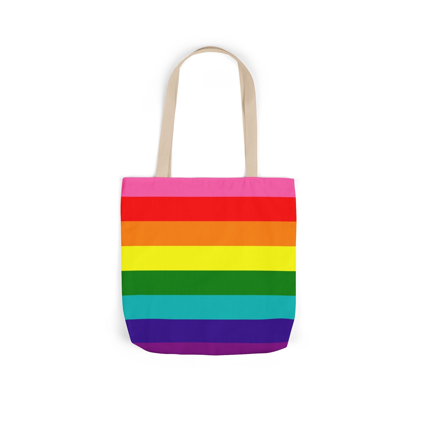 Retro LGBT Gay Pride Flag Tote