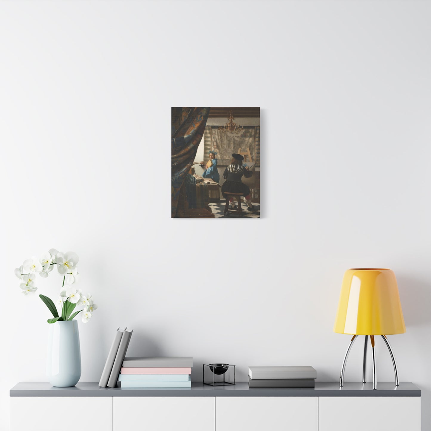 The Art of Painting Canvas Print