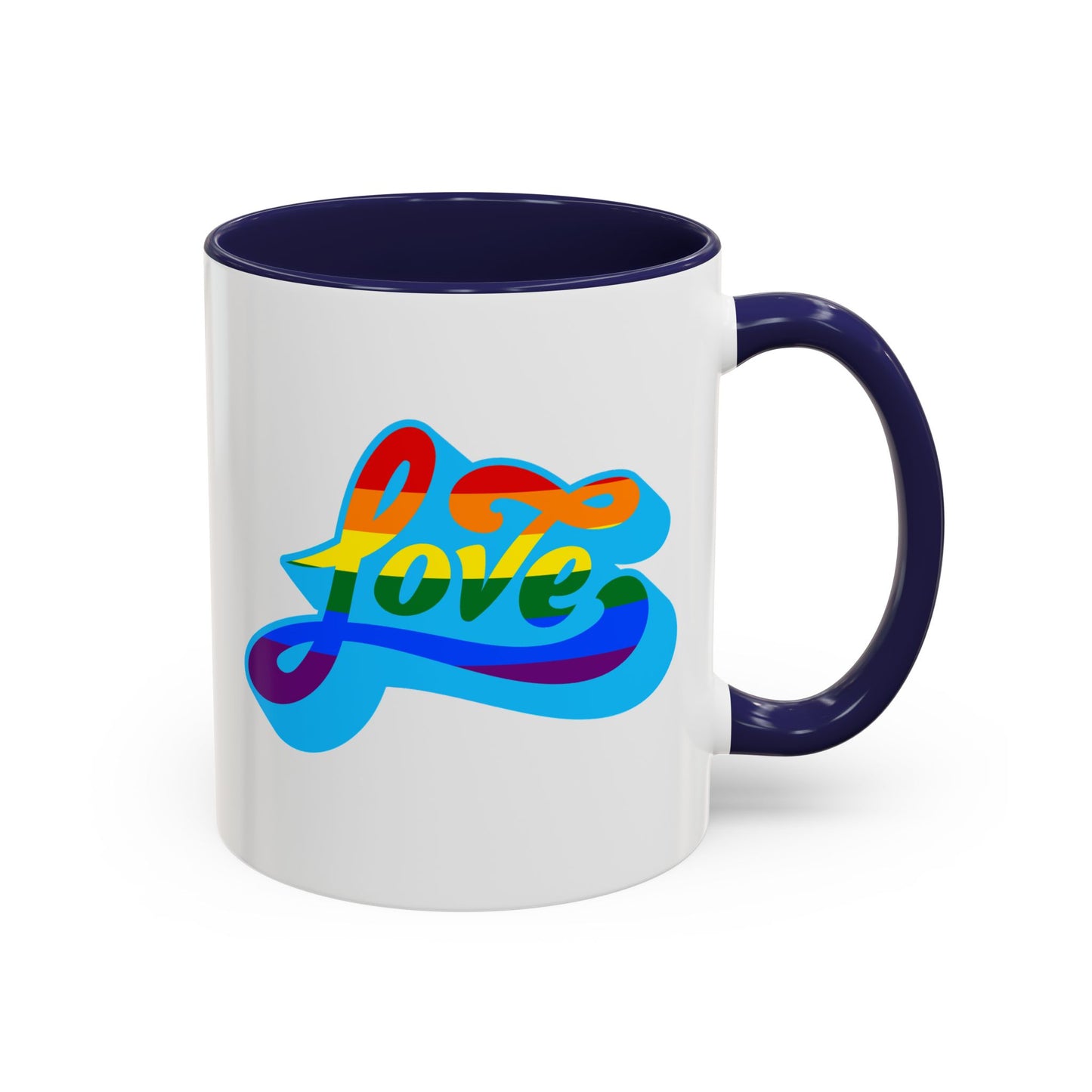 LGBT Love Pride Flag Mug
