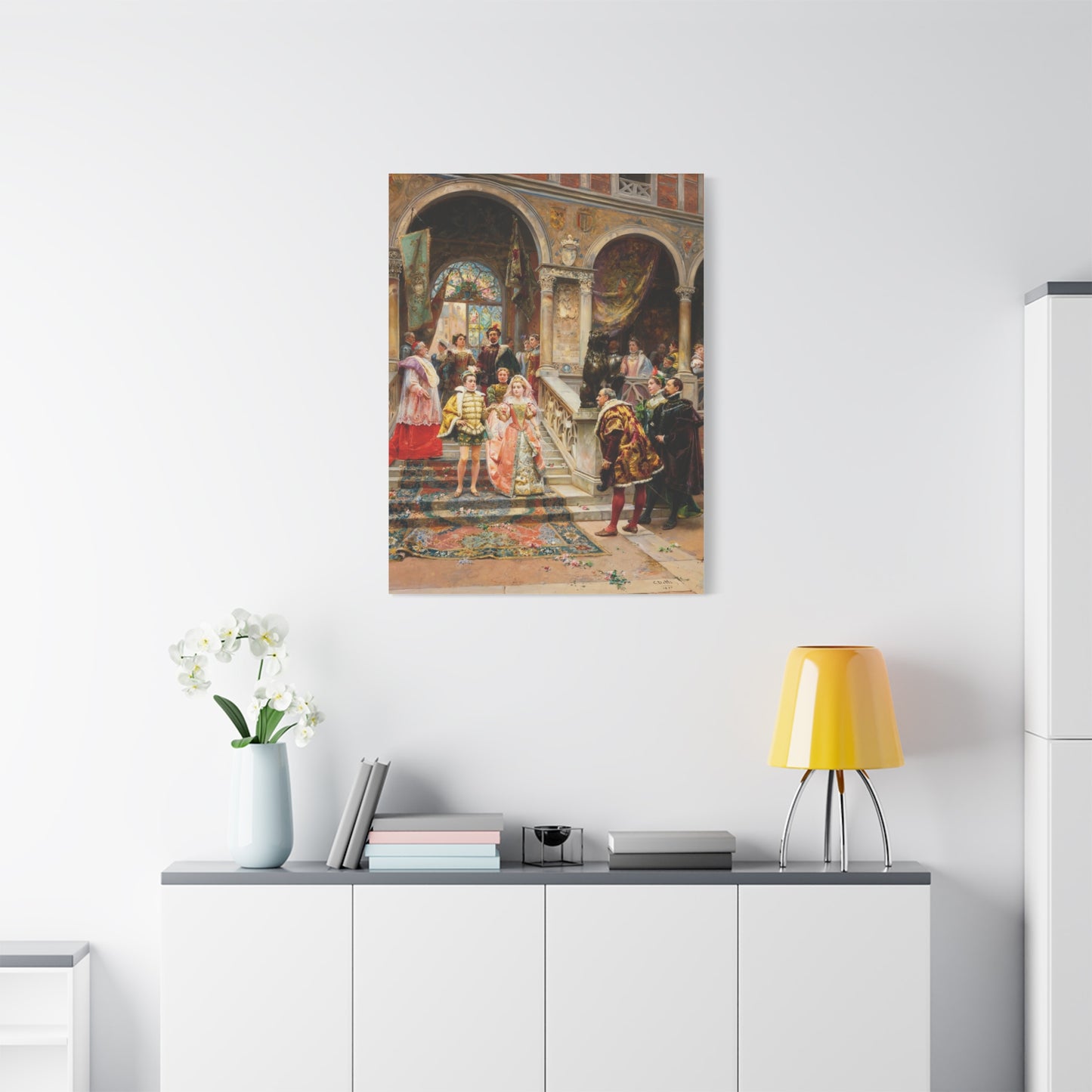The Marriage of the Prince Canvas Print