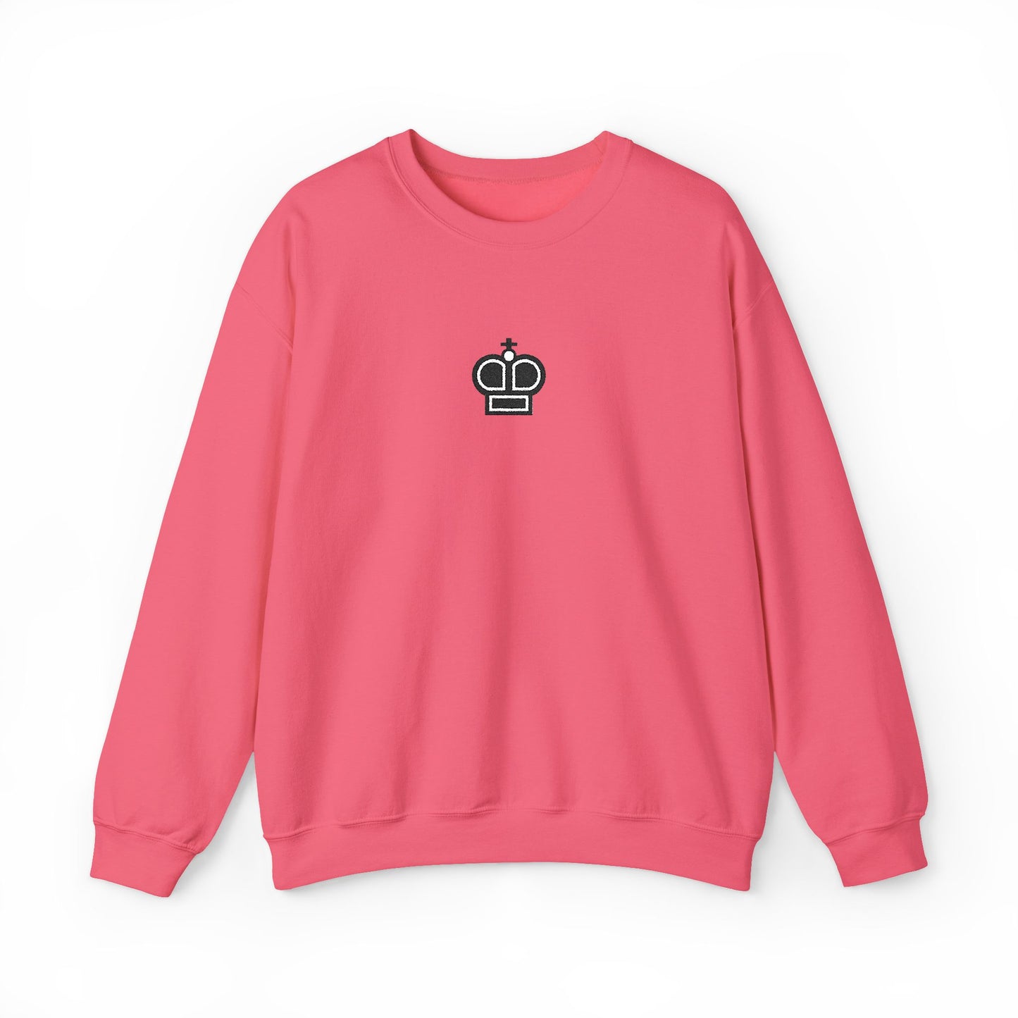 Black King Embroidered Sweatshirt