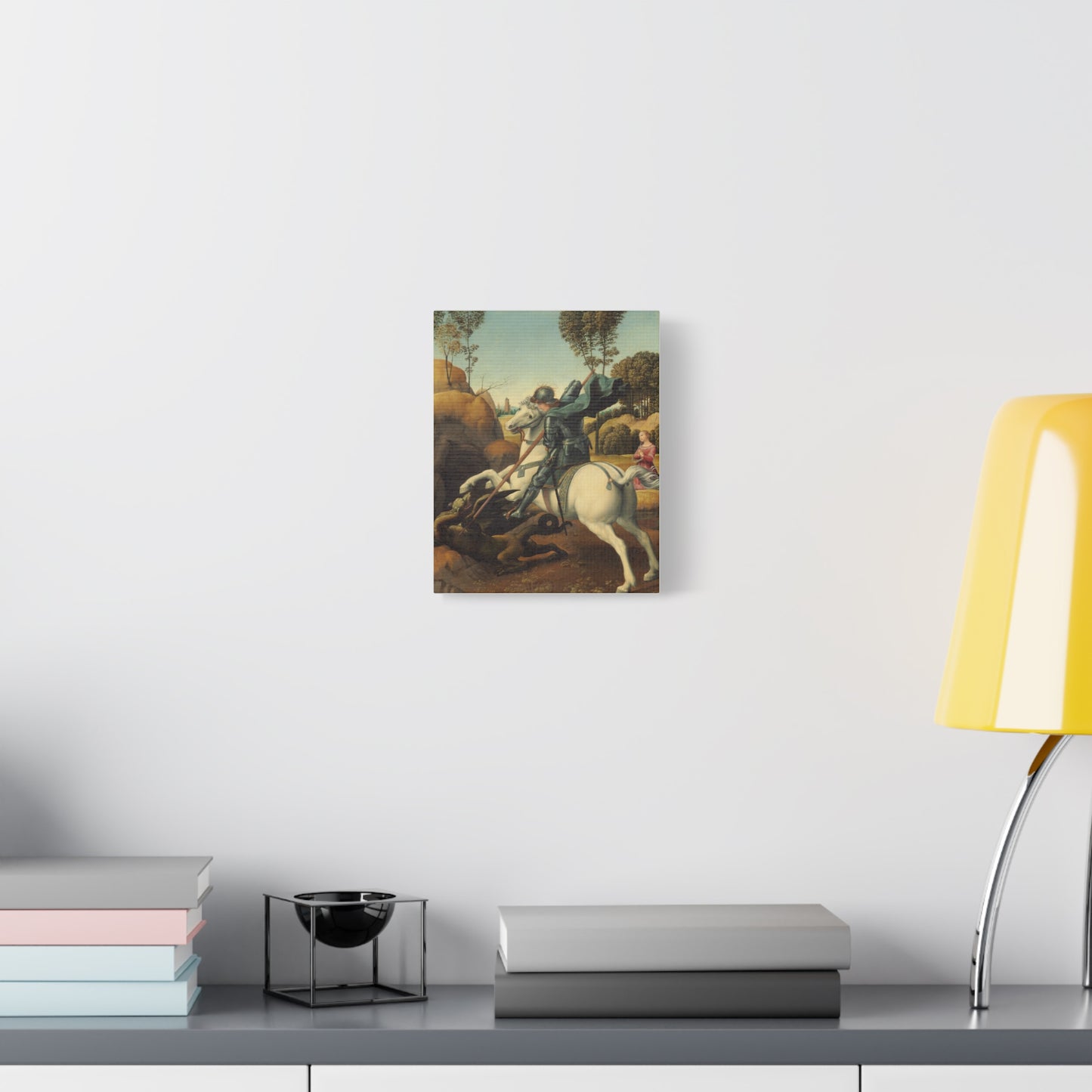Saint George and the Dragon Canvas Print