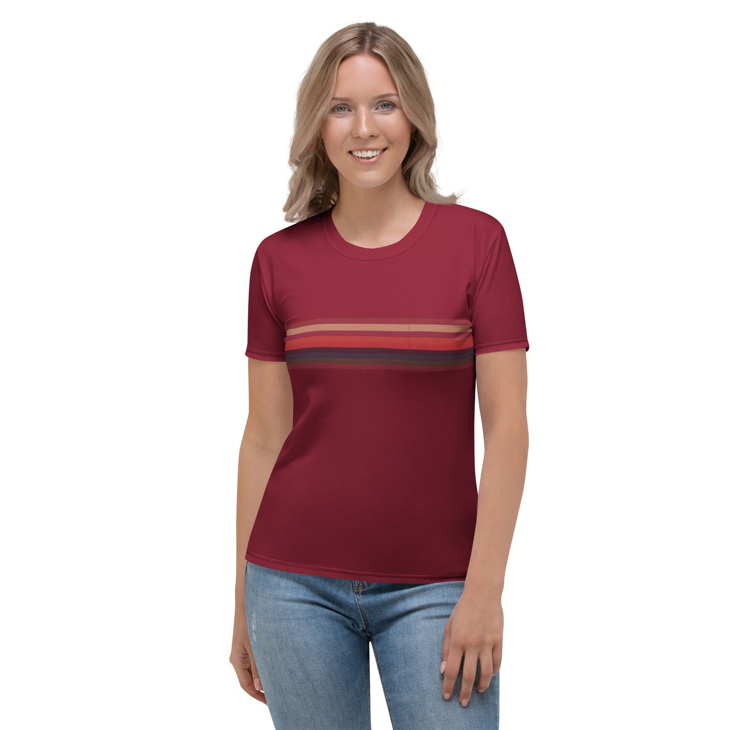 Red Lucky Rainbow Women's T-shirt
