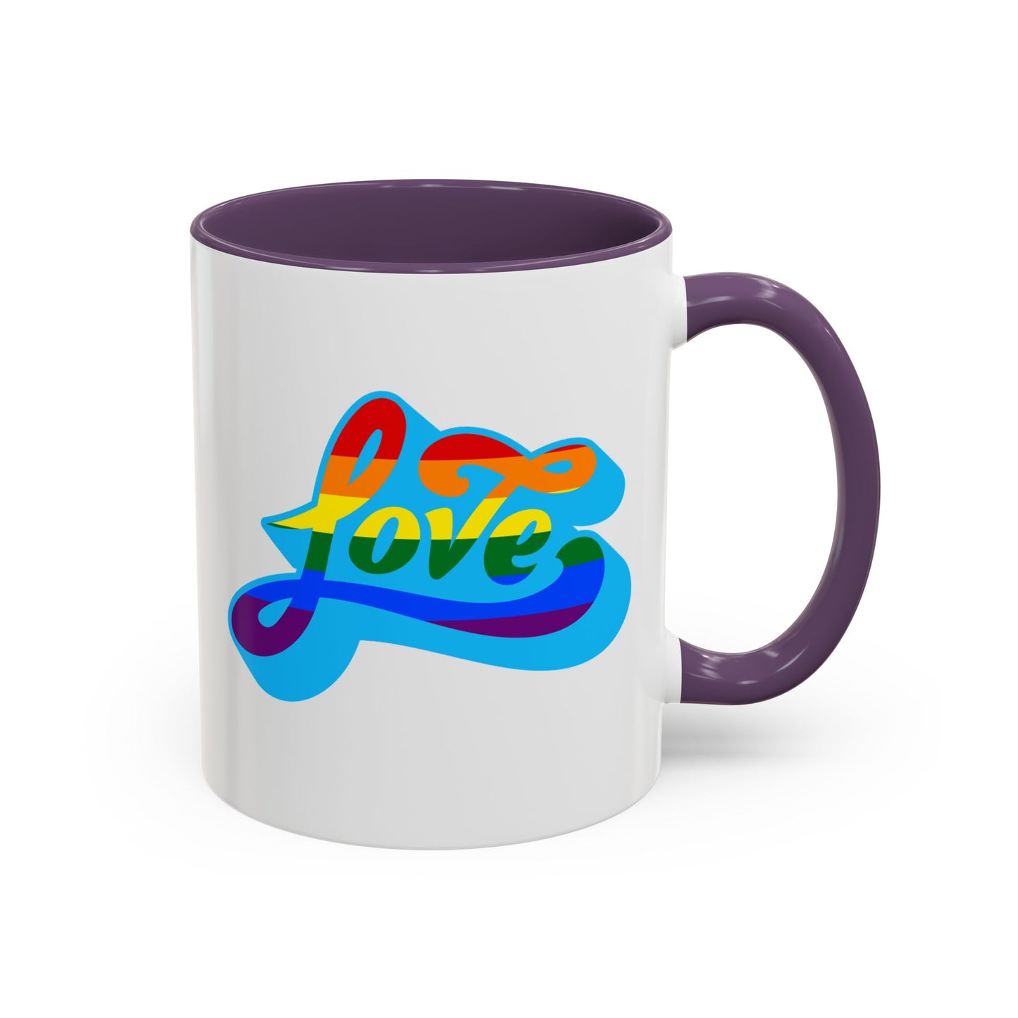 LGBT Love Pride Flag Mug