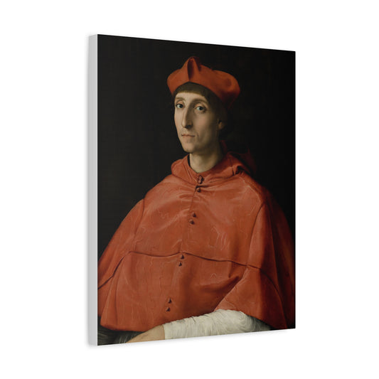 Portrait of a Cardinal Canvas Print