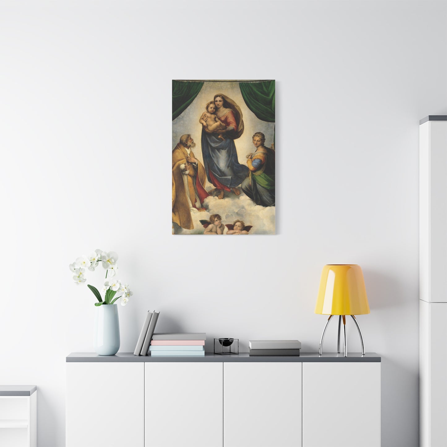 Sistine Madonna Canvas Print