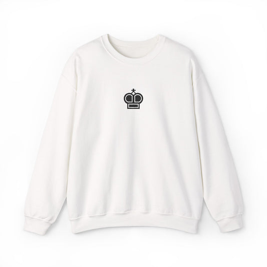 Black King Embroidered Sweatshirt