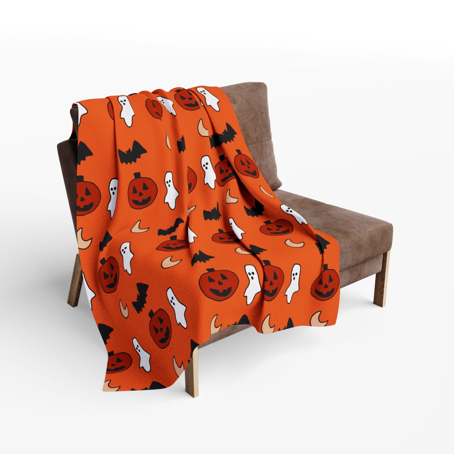 Halloween Pattern Fleece Blanket