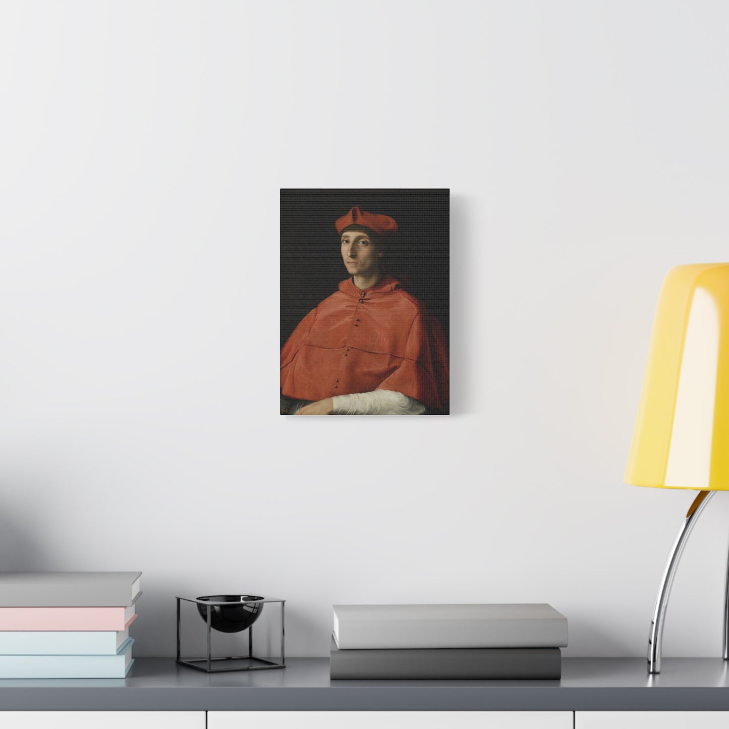 Portrait of a Cardinal Canvas Print