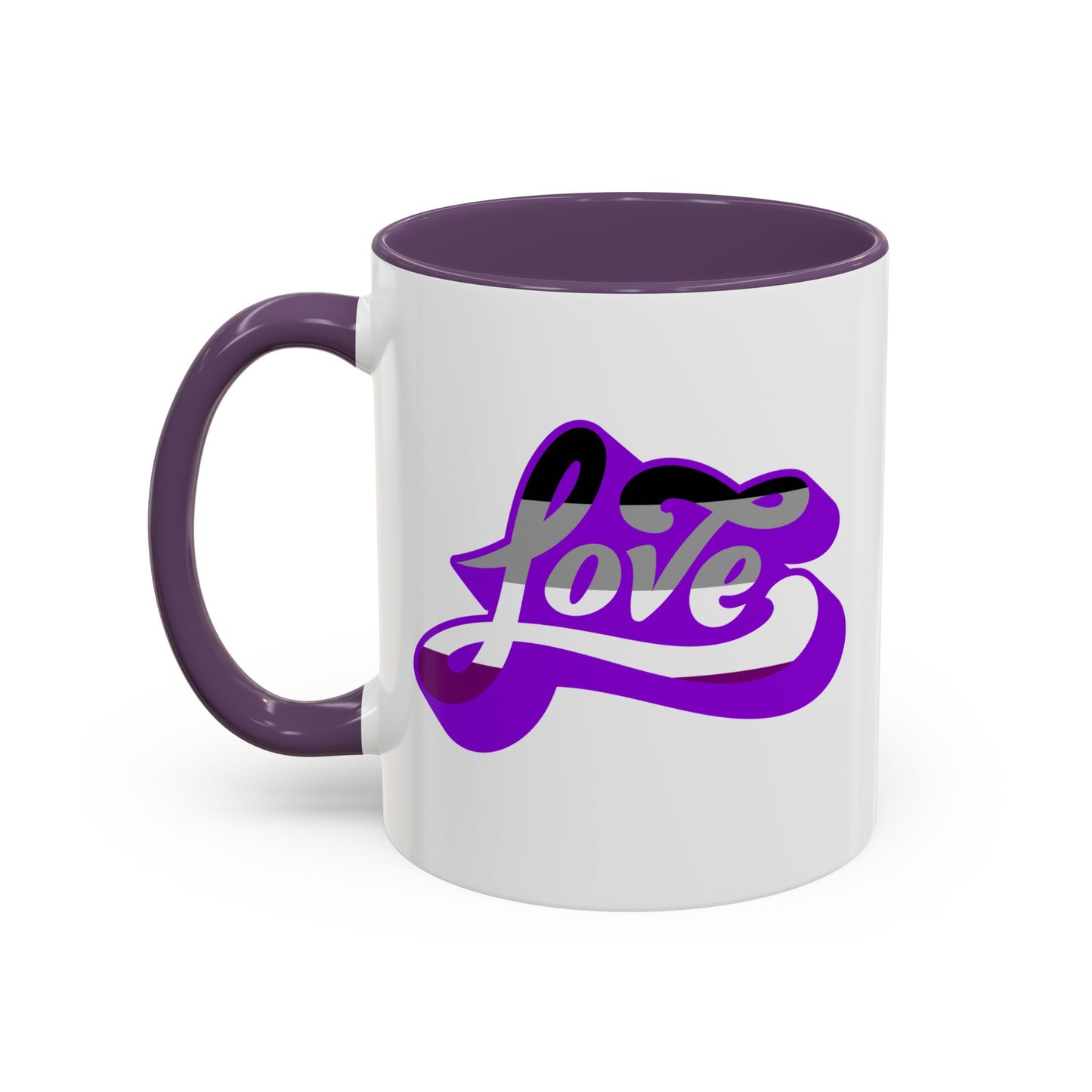 LGBT Love Asexual Flag Mug