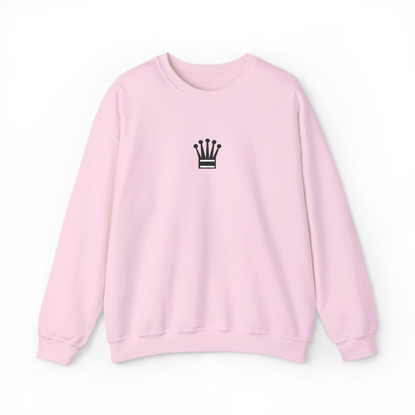 Black Queen Embroidered Sweatshirt