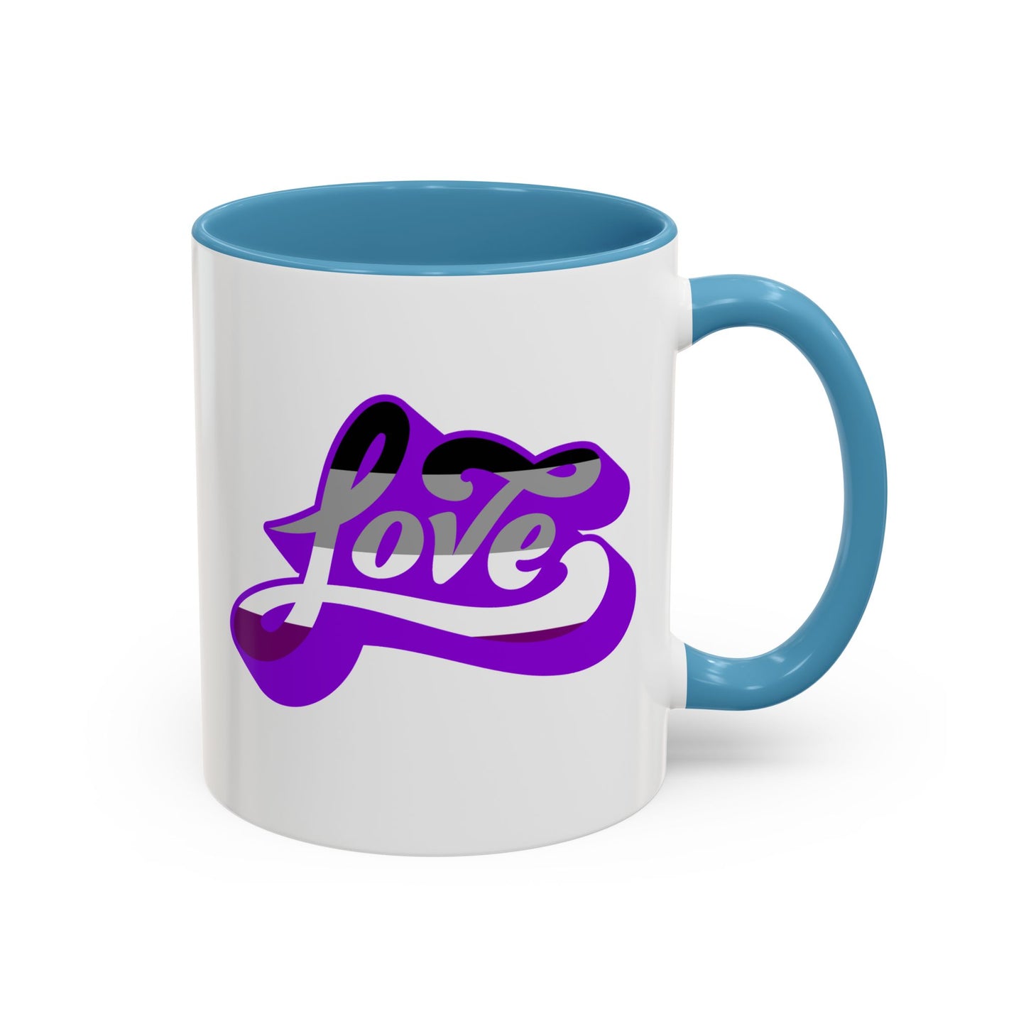LGBT Love Asexual Flag Mug