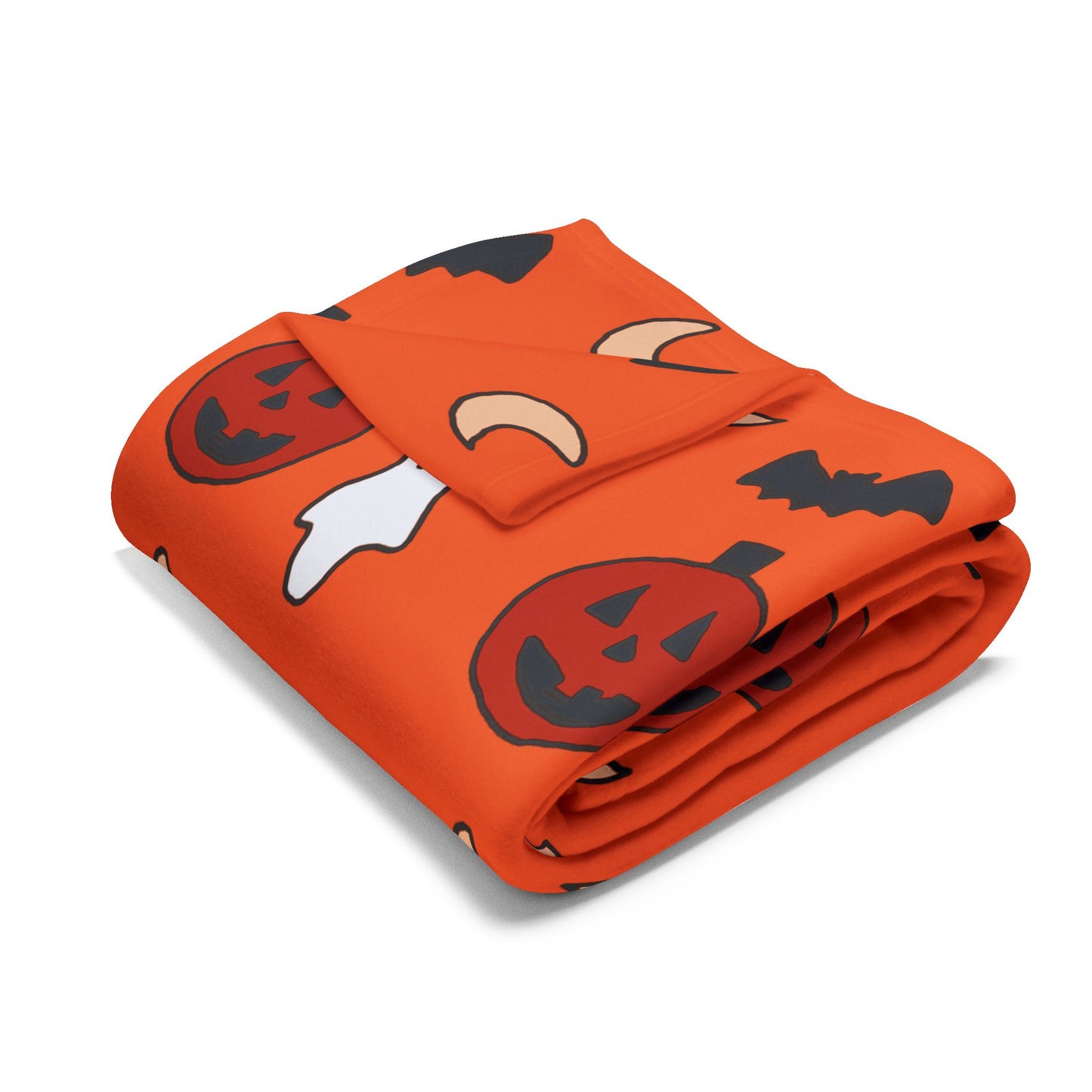 Halloween Pattern Fleece Blanket