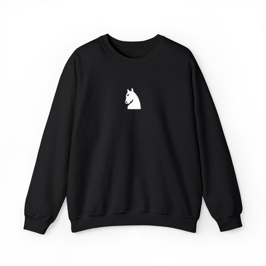 White Knight Embroidered Sweatshirt