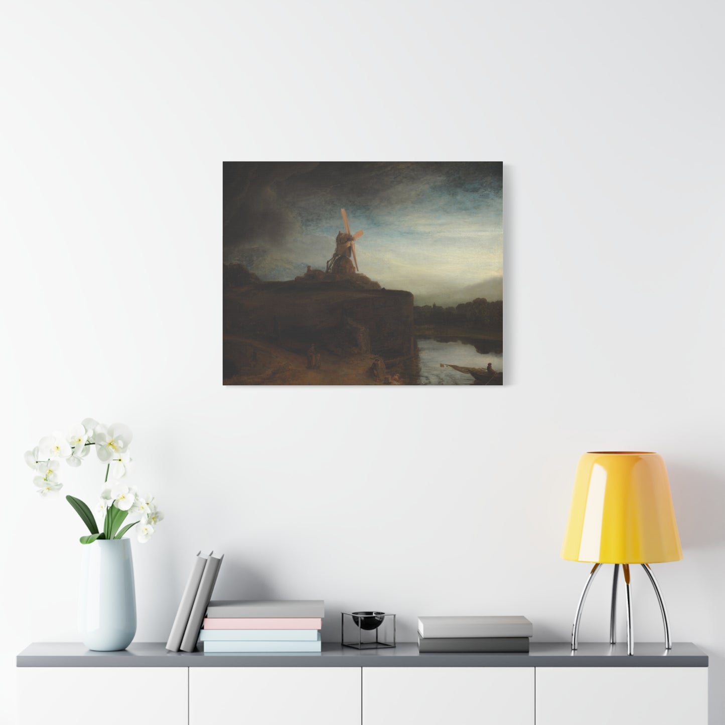 The Mill Canvas Print