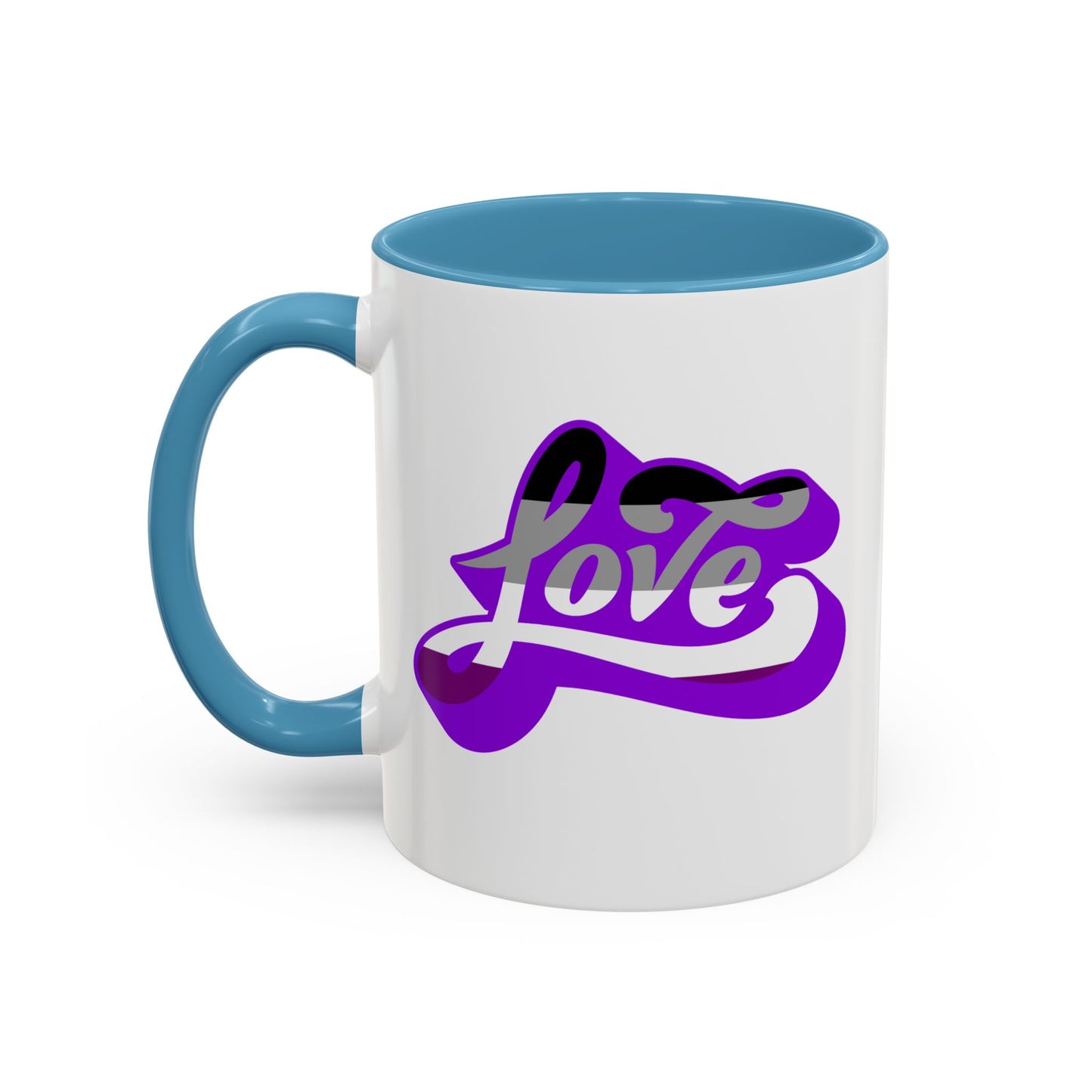 LGBT Love Asexual Flag Mug