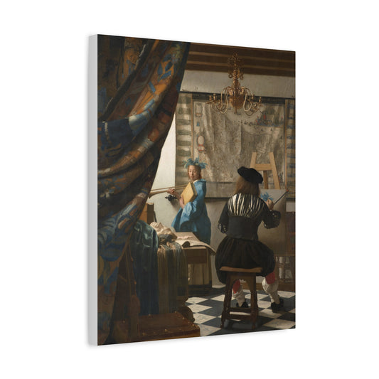 The Art of Painting Canvas Print