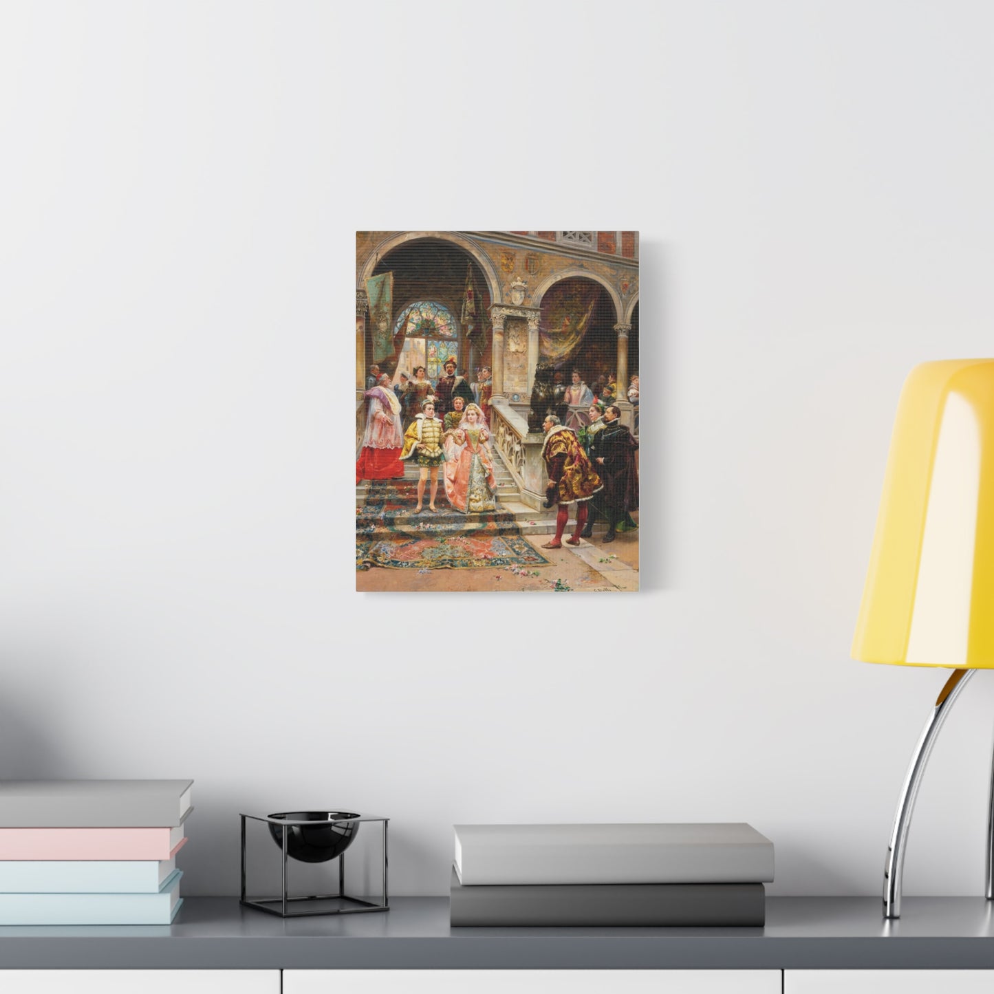 The Marriage of the Prince Canvas Print
