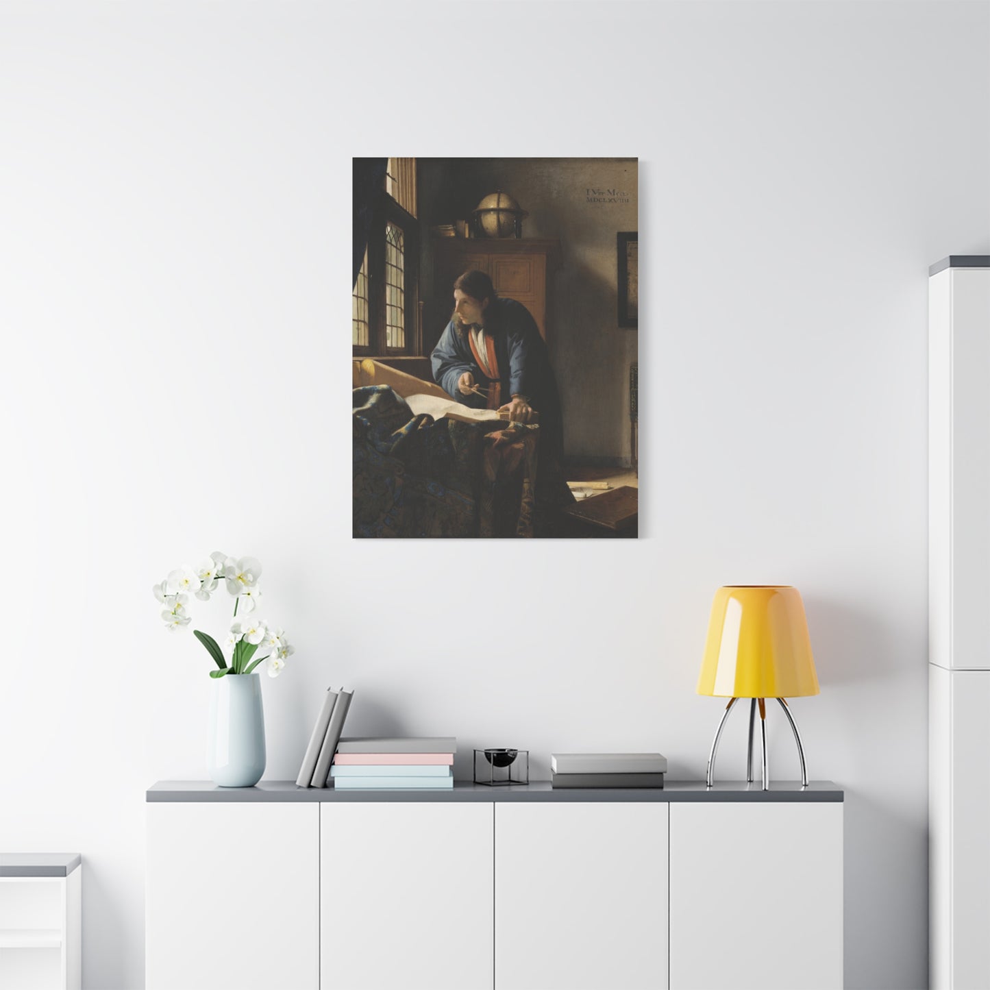 The Geographer Canvas Print