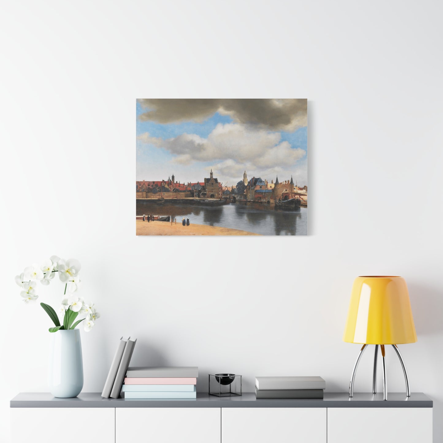 View of Delft Canvas Print